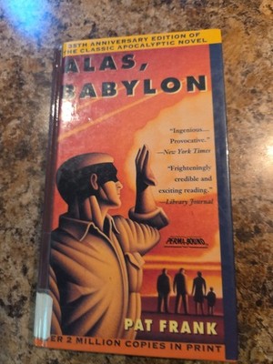 Alas, Babylon by Frank, Pat 1993 Harper Perennial Paperback Hardcover Ex Lib