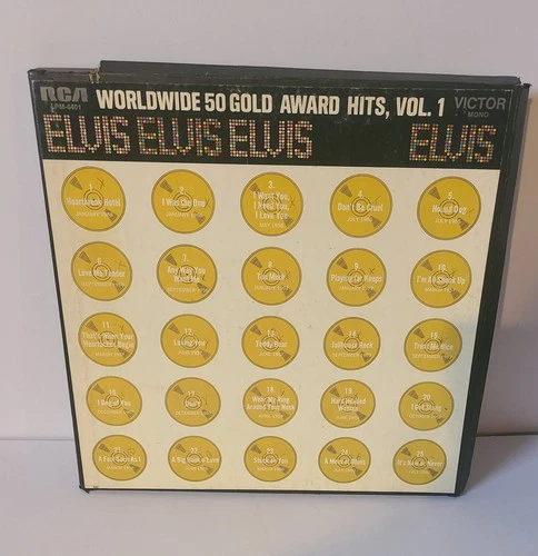 Elvis Presley Worldwide 50 Gold Award Hits, Vol. 1 4xLP LPM-6401 Vinyl 12''
