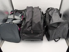 3 Pieced Travel Bag Lot – 2 Duffels + 1 Wheeled Duffel Luggage Gonex - Reebok