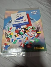 Panini France 98 OriginalAlbum With 24 Stickers No writing Excellent Condition