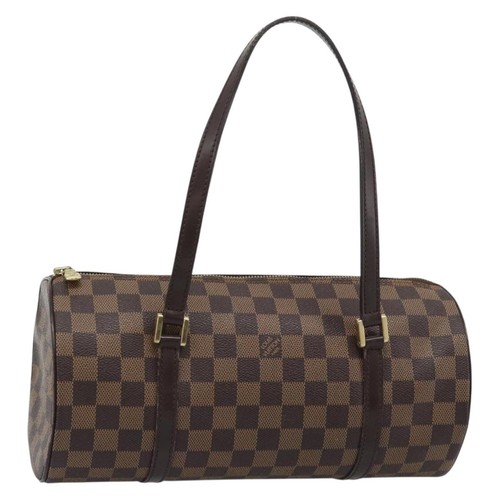 LOUIS VUITTON Damier Ebene Papillon 30 Hand Bag N51303 LV Auth 186041