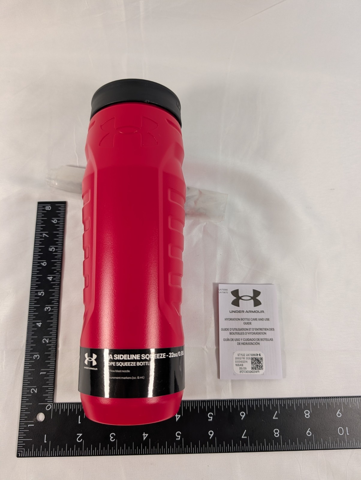 32oz Red Sport Gym Hydration New