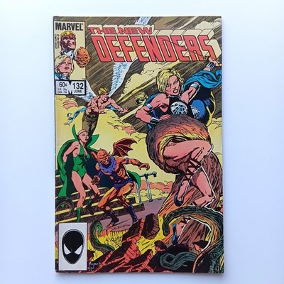 The New Defenders #132 (1984) 1st App. Ephraim Solesm, Marvel Comics Z 1 VF