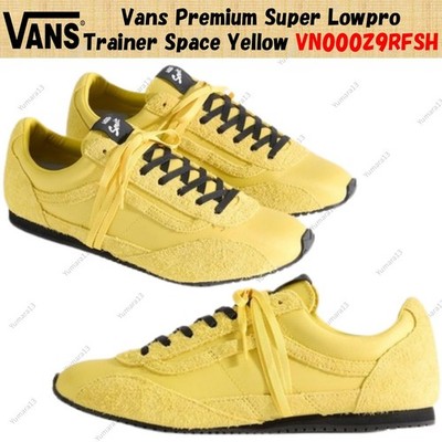 Vans Premium Super Lowpro Trainer Space Yellow VN000Z9RFSH Men's Size
