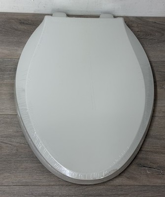 KOHLER 4636-RL-95 Cachet ReadyLatch Quiet-Close Elongated Elongated, Ice Gray 