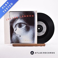 Julian Lennon - Saltwater - 7" Vinyl Record - VG+/EX