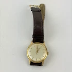 Vintage Gents Gold Plated Omega Manual Wristwatch Not Working