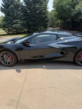 2024 Black Chevrolet Corvette   | C8 Corvette Photo 1