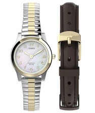 Timex TWG063400 Women’s Essex Avenue Watch - Two-Tone Expansion Band Watch
