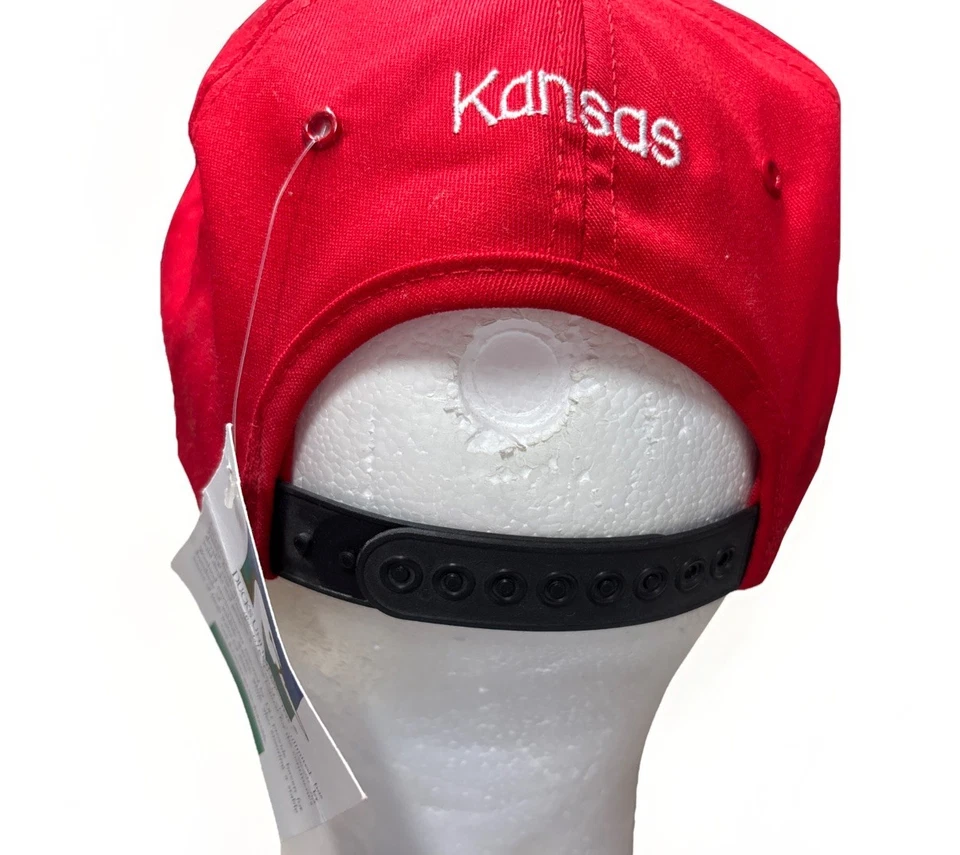 Vintage Budweiser Beer Ducks Unlimited Hat Cap Snapback Black Red Hunting Fish - Image 2 of 4