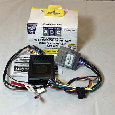 Scosche Factory Stereo Replacement Interface Adapter (CR4000SW-WM1) 2004-2020