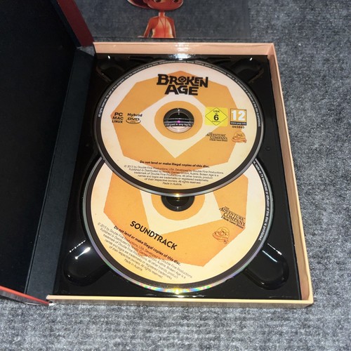 Broken Age PC Game (Windows, MAC, Linux) Elijah Wood, Jack Black RARE - Picture 3 of 4