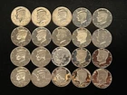 20 Piece Tube of Proof Clad Kennedy Half Dollars - Mixed Years Never Circulated