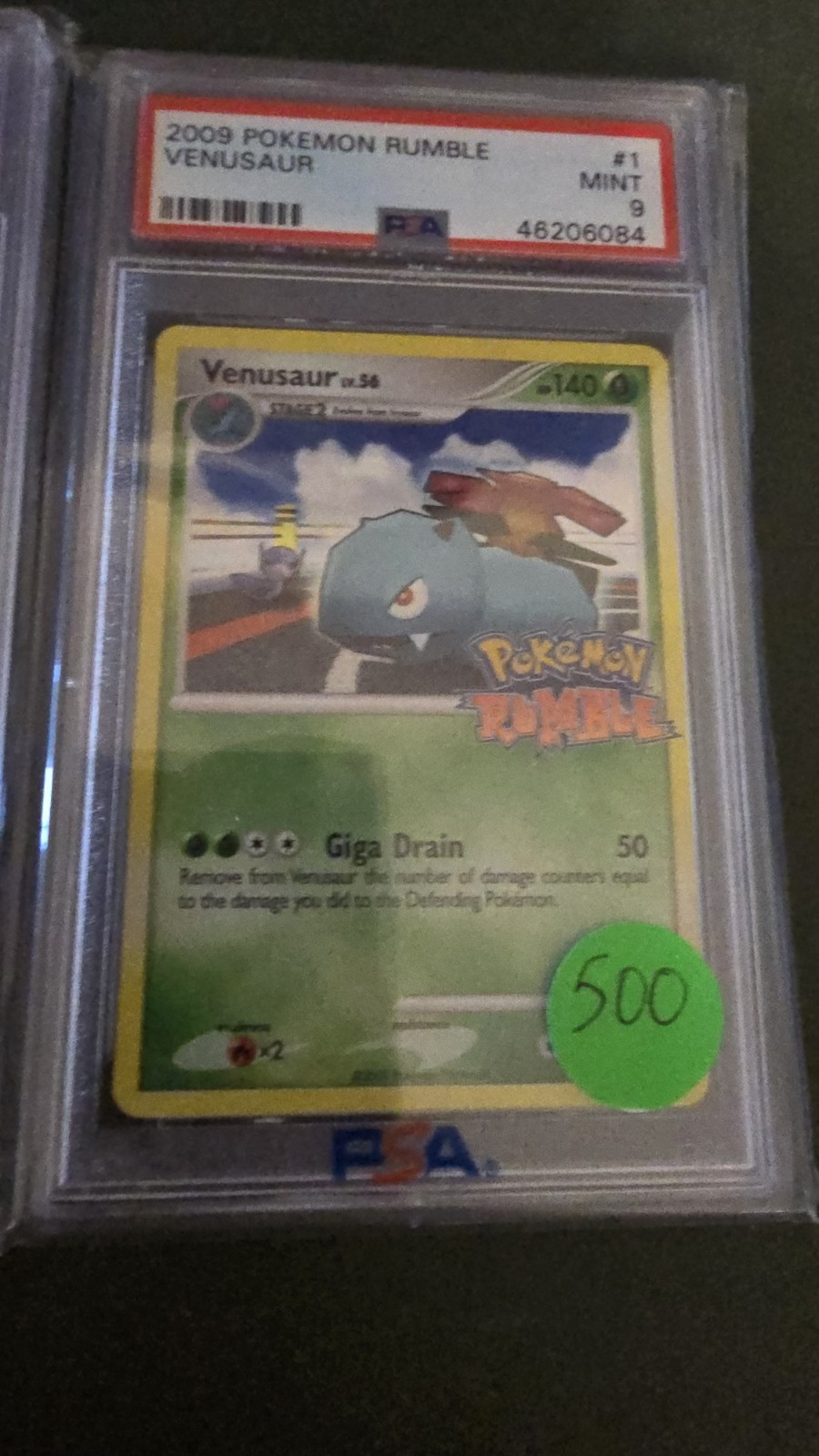 Venusaur - 1/16 - Pokemon Rumble - Holo Stamped - Pokémon TCG 2009 Vintage PSA 9