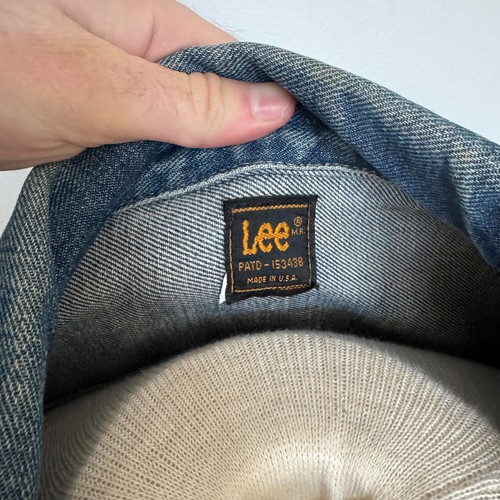 VTG Lee Jacket Mens 48 Long 101-J 60s 70s Sanforized Riders Denim Cowboy Trucker - Picture 3 of 9