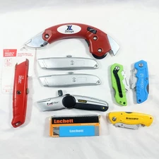 Utility Knife Bundle including Stanley Fatmax 10-777 & Zeluga Carpet Knife