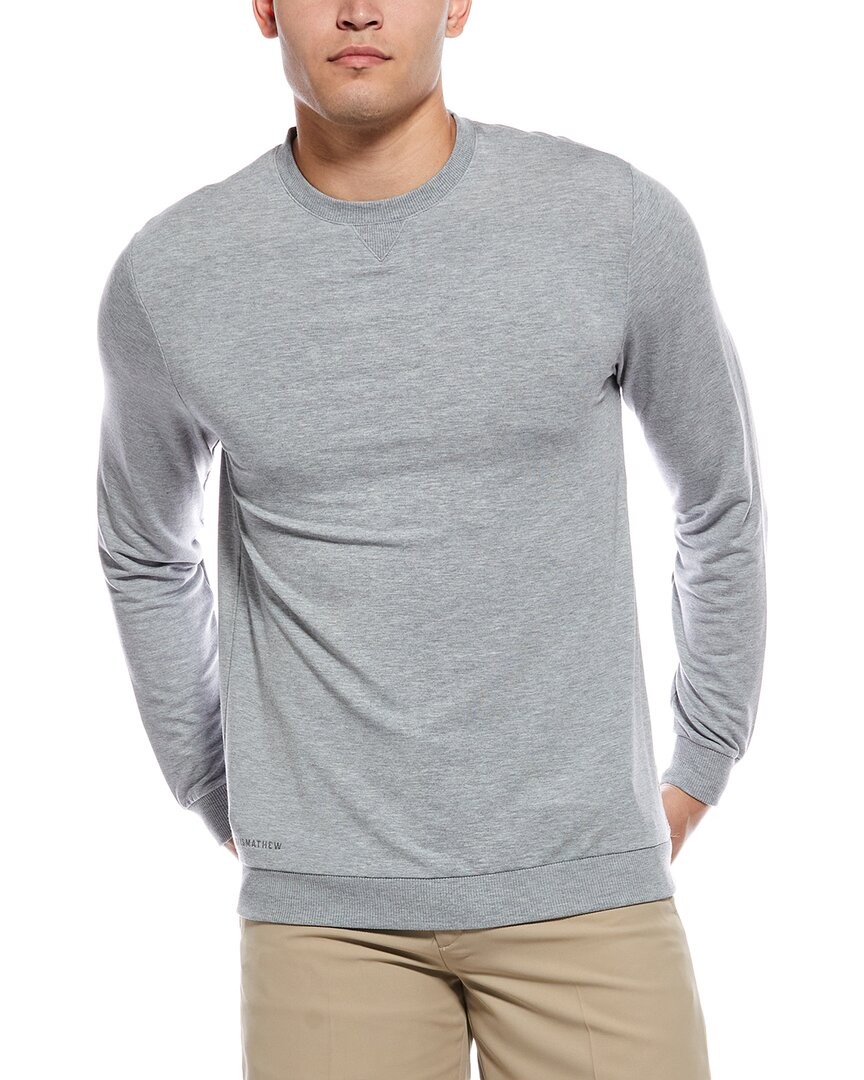 Travismathew Amenities Crewneck Sweatshirt Mens Gray S 14090₽