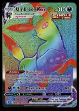 Pokemon Umbreon VMAX 214/203 Evolving Skies Rainbow Secret Rare Near Mint Card on eBay