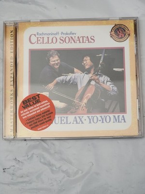 Rachmaninoff Prokofiev Cello Sonatas Yo-Yo Ma CD Masterworks Expanded Edition