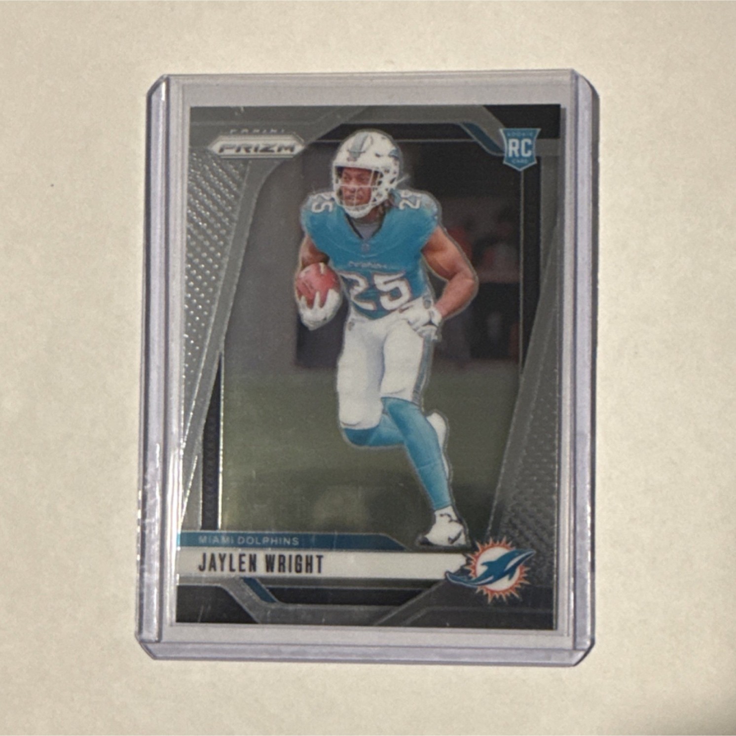 2024 Panini Prizm Jaylen Wright #348 Miami Dolphins Football Rookie