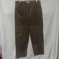 Todd Snyder Wide Wale Double Knee Corduroy Pants Button Fly Sz 33x32 Relaxed Fit