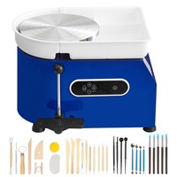 Uimoso Elektrische TöPferscheibe 28 Cm DIY Keramikmaschine Mit 450W Und Pedal