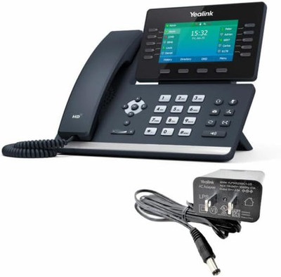 T54W IP Phone - Power Adapters Included