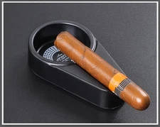 Portable Travel Ash Ceramic Cigar Ashtray Holder Cigarette Holder Single Slot