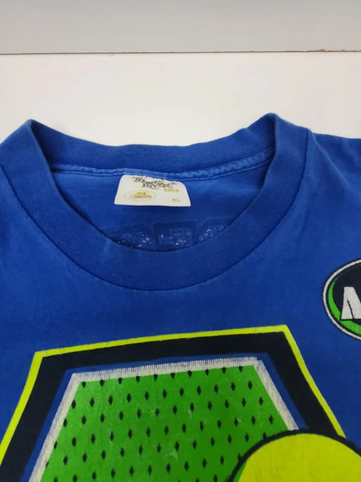 Alien Invaders Shirt Men XL Extra Terrestrial Jersey Style Tee Single Stitch AOP Foto 3 de 4