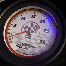 Longacre 3-12 In Diameter Analog 0-30 Psi Magnum Tire Pressure Gauge Pn 52021