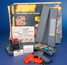 Vintage 1977 Ideal TCR Lighted Blazers Jam Car 3235-9 Slotless Track Set w/ Box