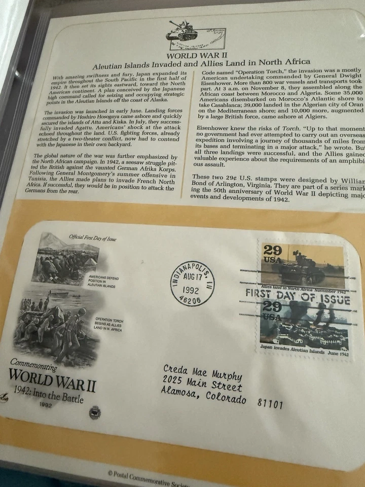 Collection of US first Day covers and special covers from years 1942-1992 - Image 4 of 4