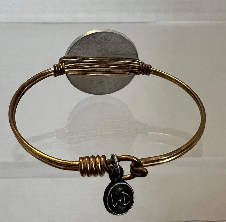 Brazalete Luca & Danni Negro Swarovski Cristal Envoltura de Alambre Cierre de Gancho y Lazo Foto 3 de 4