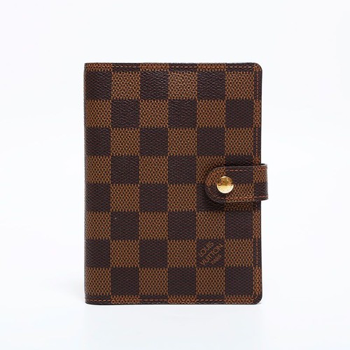 Louis Vuitton Damier Agenda Cover 2012 Braun Damen Organizer Planer