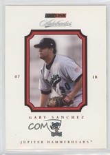 2007 TRISTAR Autothentics Bronze 13/50 Gaby Sanchez #12 0q3