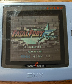 Neo Geo Pocket Color - Fatal Fury - First Contact - Authentic & Tested