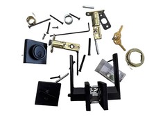 Kwikset 991 Halifax Keyed Entry Lever Single Cylinder Deadbolt in Matte Black