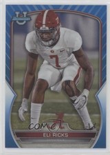 2022 Bowman U Chrome Blue Refractor 8/199 Eli Ricks #28 0r2b