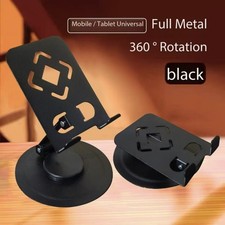 Universal Tablet Stand Rack Rotating Base 360 Degree Rotating Adjustable Holder
