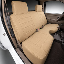 Front Bench Seat Cover Fits Toyota Pickup 1984-1995 Beige Large Notch A27