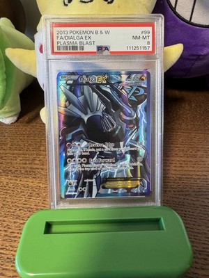 Dialga EX full art 99/101 PSA 8 Plasma Blast Team Plasma Black