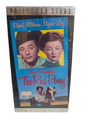 THE RED PONY 1949 LEWIS MILESTONE MYRNA LOY ROBERT MITCHUM GEM SEALED BETAMAX