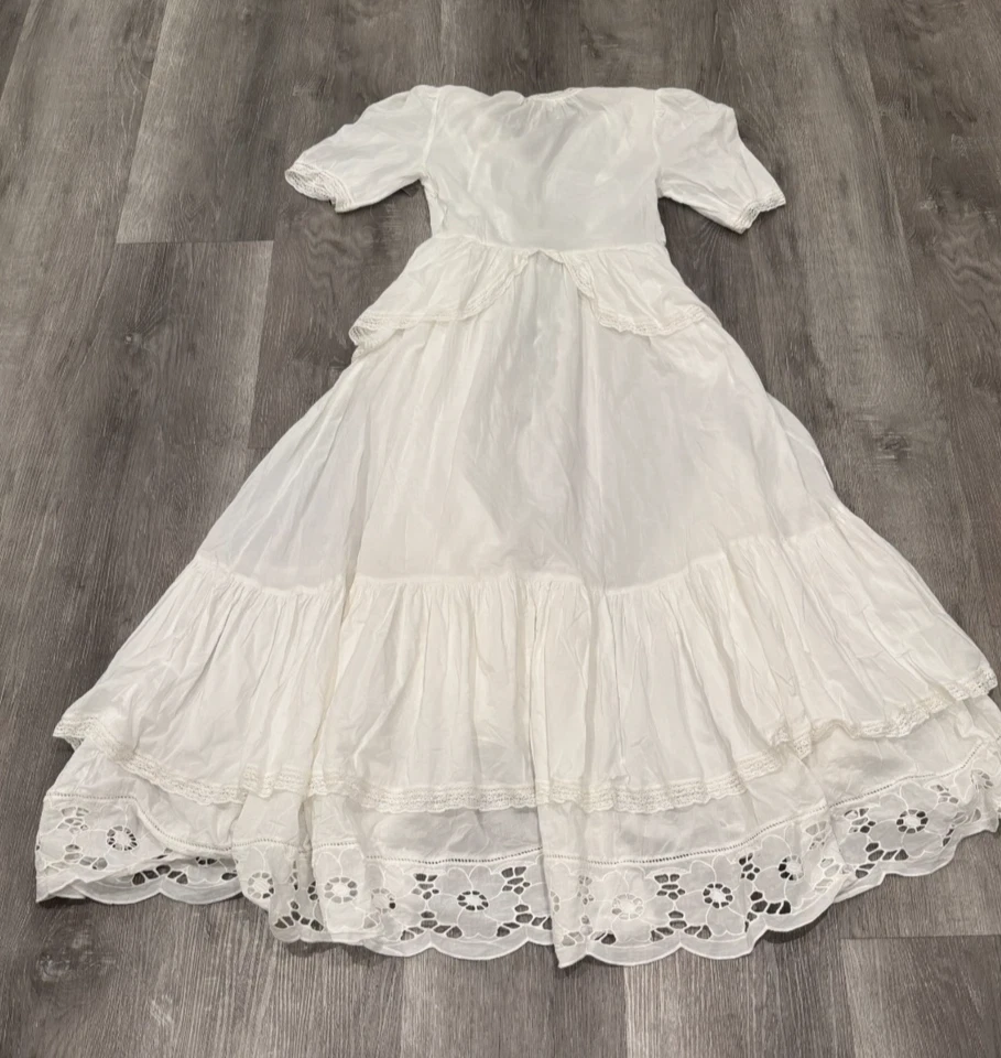 Anthropologie Forever That Girl Raina Lace Maxi Dress Cottagecore Womens S NWT - Image 3 of 4