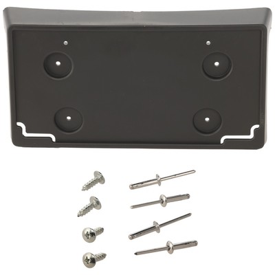 License Plate Bracket For 2015 Cadillac Escalade Front 1st Design Textured Black