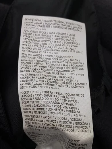 MAISON MARGIELA MM6 Vestito senza maniche 38 Lana NVY Colore tinta unita S52CT0730 S54898