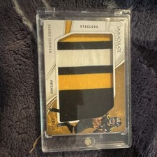 2020 Panini Immaculate Collection James Conner Steelers Patch /25 NFL Card