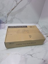 WALI Laptop Tray Desk Mount for 1 Laptop Notebook up to 17 Inch Fully Adjustable