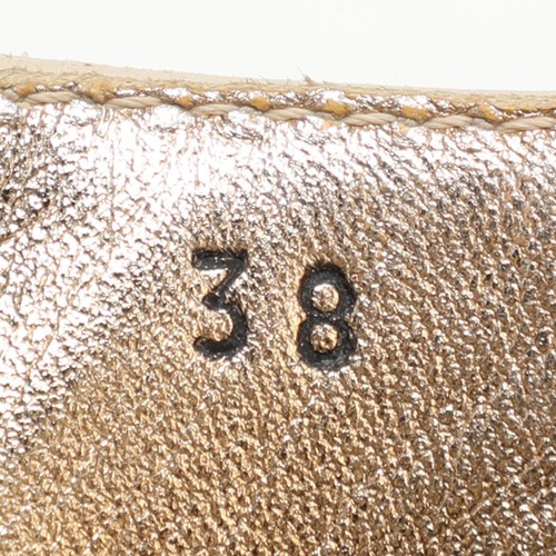 Prada Light Beige Leather Platform Sandals Size 38 - Picture 7 of 9