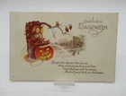 Good Luck on Halloween Series 90B H49 Stecher Litho Postcard Postmarked 1921