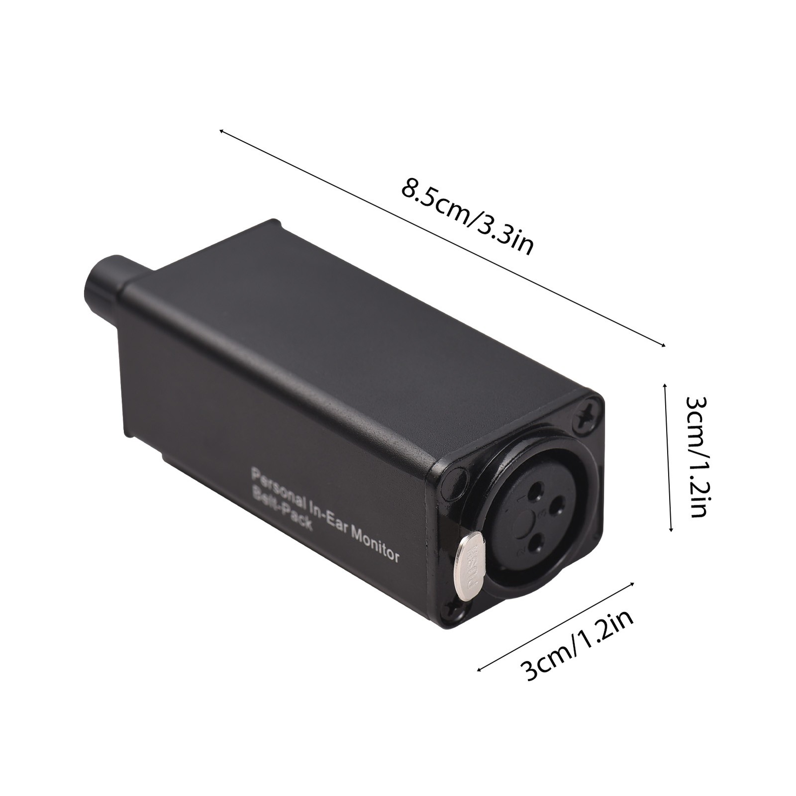 In-Ear Monitor Amplifier Portable Stereo Headphone Amp With XLR Input 3.5mm Outp